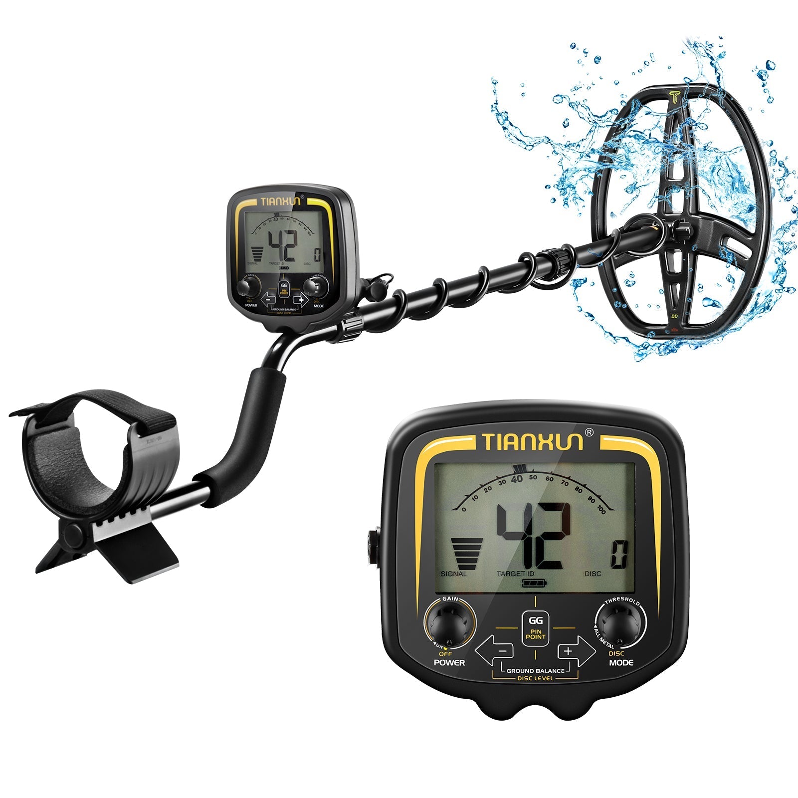 Tianxun TX-850 Professional Metal Detector-Poswares