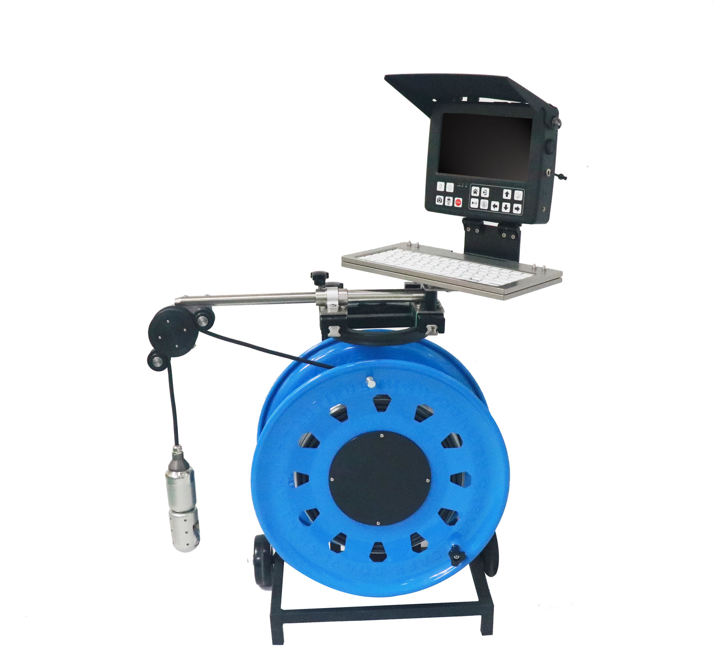 VICAM 150m Depth 50mm HD Pan Tilt Rotation Camera Borehole Inspection System