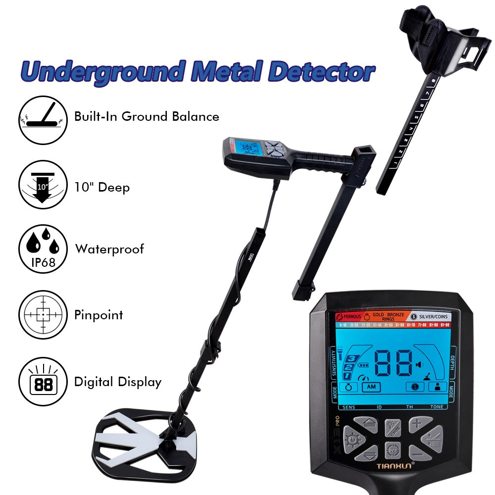 Tianxun X13 Professional Metal Detector-Poswares